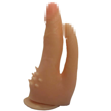 Биоклон Анально-вагинальный фаллоимитатор, телесный