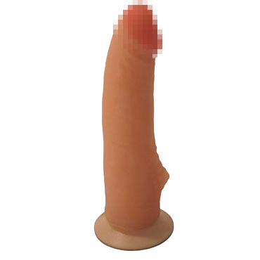 Биоклон Реалистичный фаллоимитатор, телесный, С клиторальным стимулятором