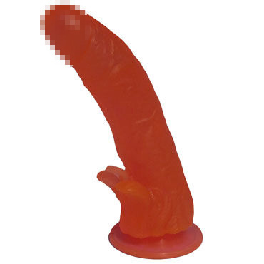 Биоклон Реалистичный фаллоимитатор, розовый, С отросточками для стимуляции клитора