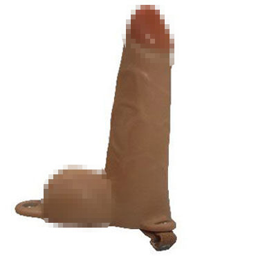 Биоклон Фаллопротез, Полый, с мошонкой