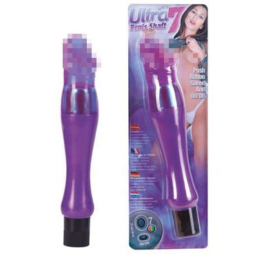Seven Creations Ultra 7 Penis Shaft, Реалистичный вибратор с ярко выраженной головкой