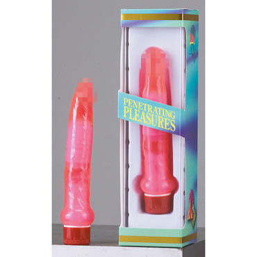 Seven Creations Penetrating Pleasures Jelly Anal Slim Jim, Вибратор реалистичной формы