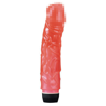 Seven Creations Penetrating Pleasures Jelly Vibrator, розовый, Реалистичный вибратор с набухшими венками