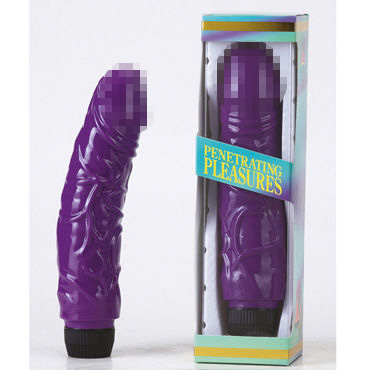 Seven Creations Shining Vibrator, Реалистичный вибратор с набухшими венками