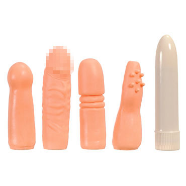Seven Creations Vibratorkit, Классический вибратор с насадками