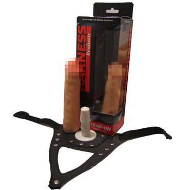 Биоклон Насадка-фаллоимитатор с поясом Harness