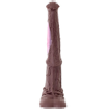 Erasexa Мустанг, коричневый, Реалистичный слепок фаллоса животного