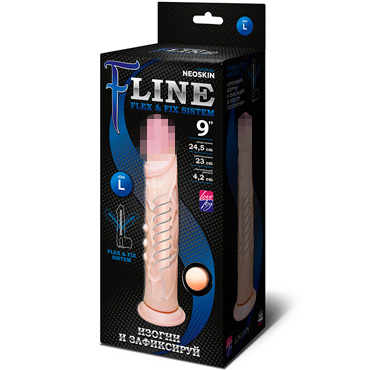 Биоклон Flex & Fix Line L 9", телесный