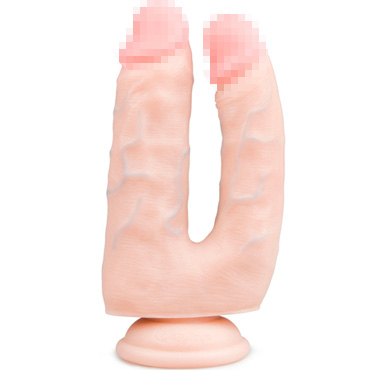 Easytoys Double Dong 18 cm, телесный — фото 1