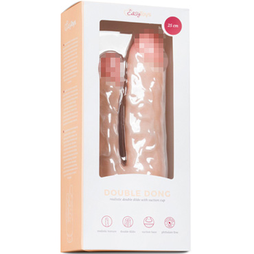Easytoys Double Dong 25 cm, телесный — фото 2