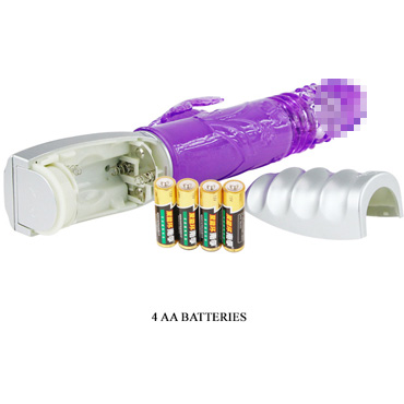 Baile Alice, фиолетовый, Многофункциональный вибратор с поступательными движениями и другие товары Baile с фото