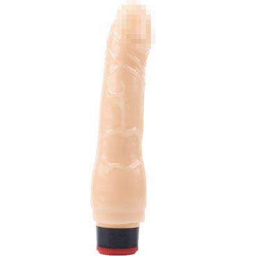 CNT 8.1'' Vibrating Dildo, телесный — фото 1