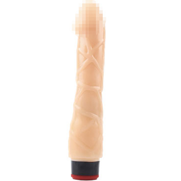 CNT 9'' Vibrating Dildo NO.1, телесный — фото 1