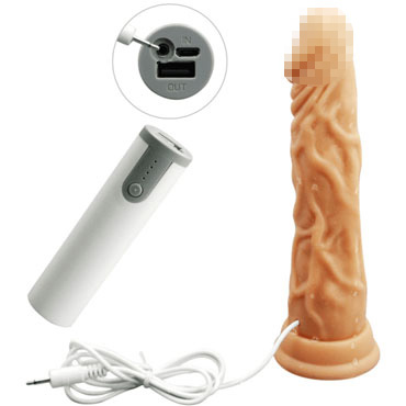 CNT 7'' Vibrating Conquer Cock, телесный — фото 1
