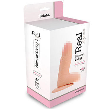 Toyz4lovers Real Rapture Vibe Flesh, 17 см — фото 1