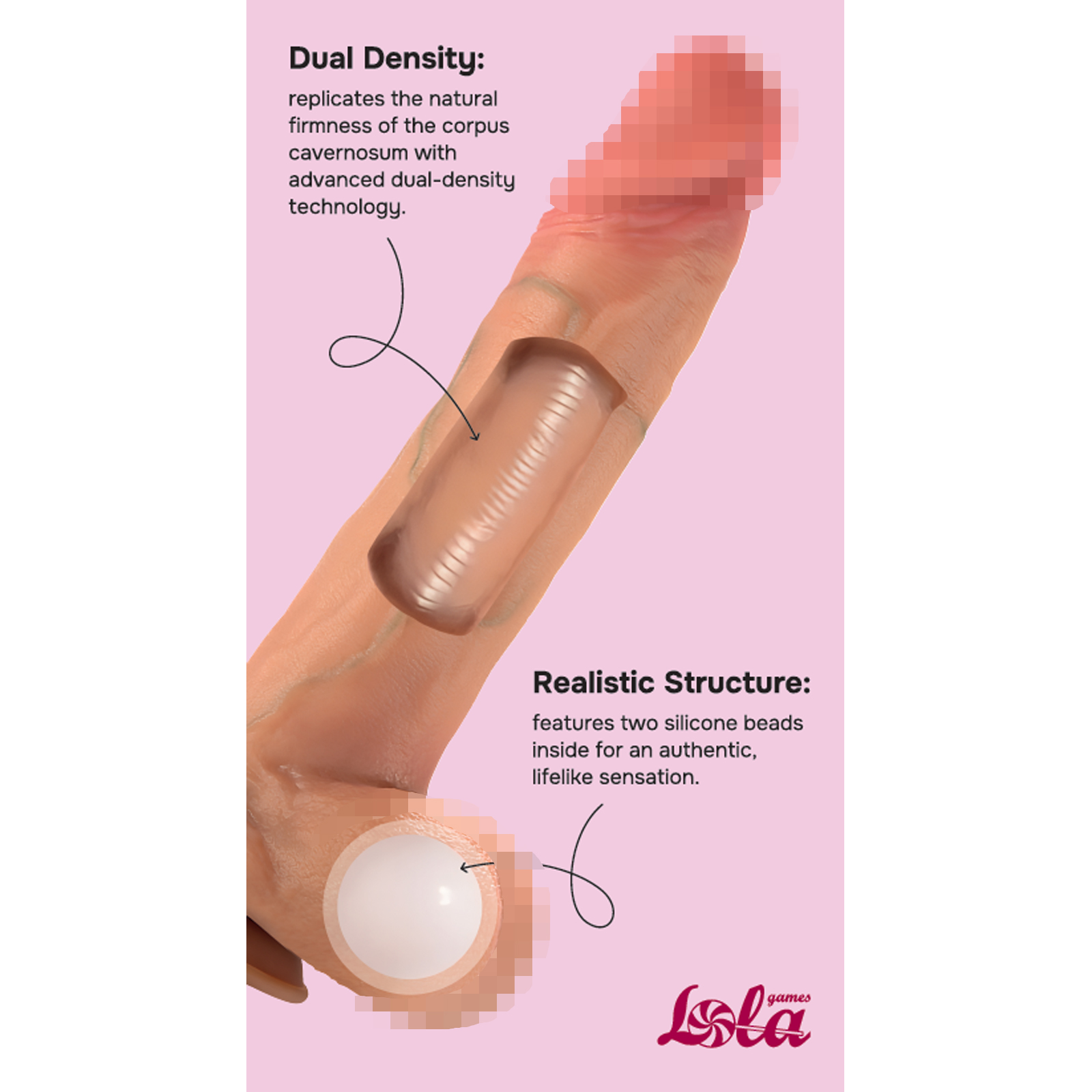 Lola Toys Rush Instinct, телесный — фото 7