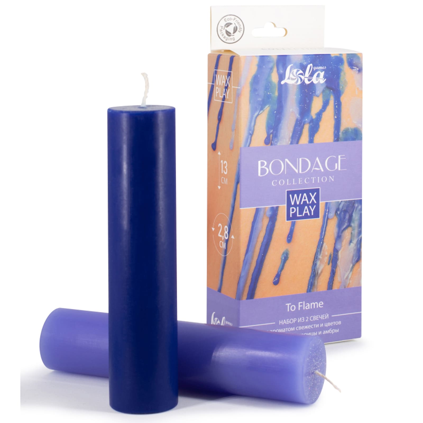 Lola Games Bondage Wax Play To Flame, 2 шт