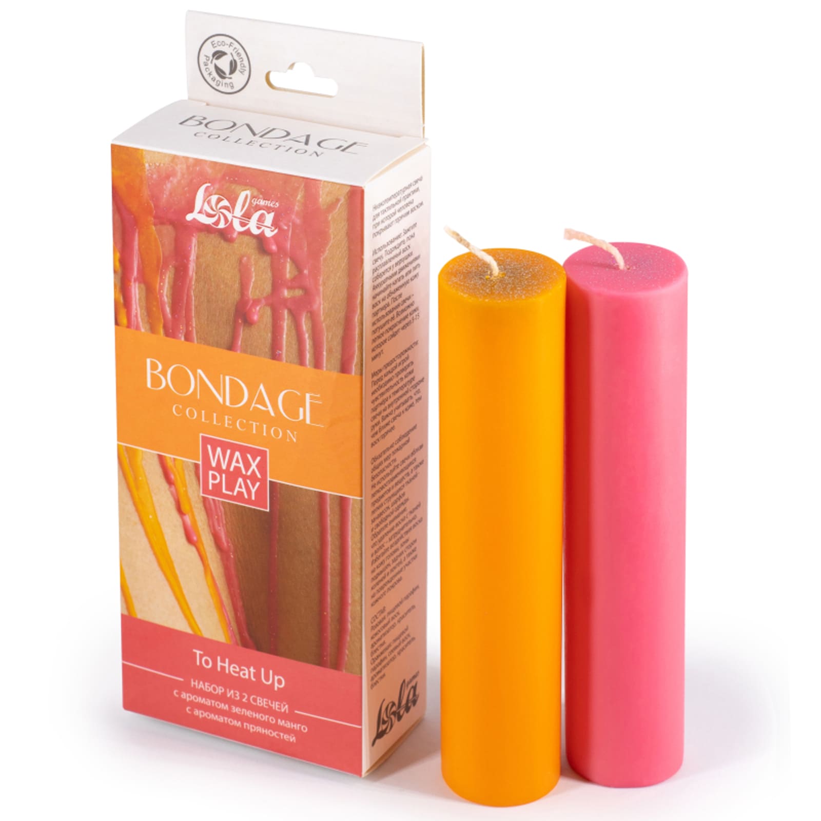 Lola Games Bondage Wax Play To Heat Up, 2 шт