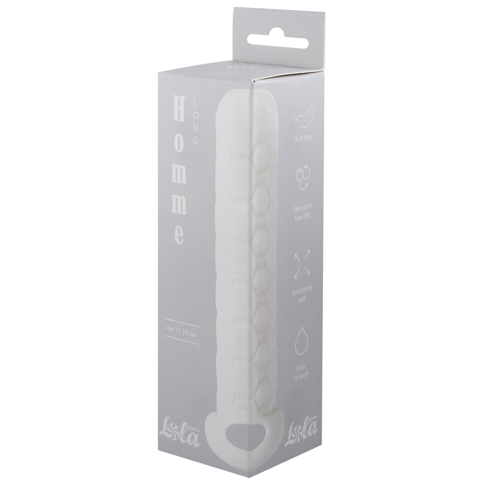Lola Games Homme Long 11-15 см, белый — фото 4