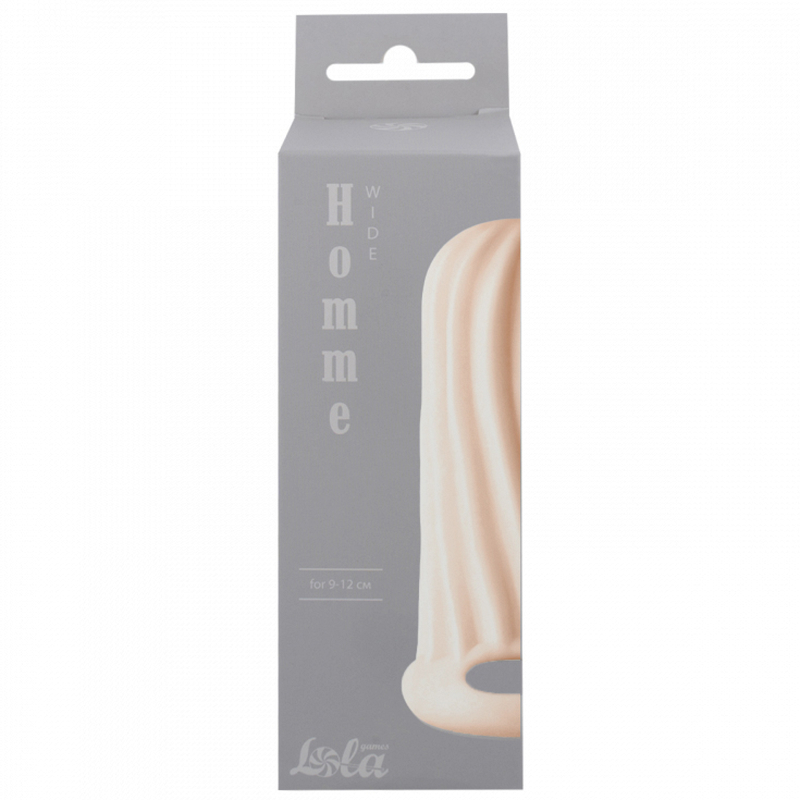Lola Games Homme Wide 9-12 см, телесный — фото 3