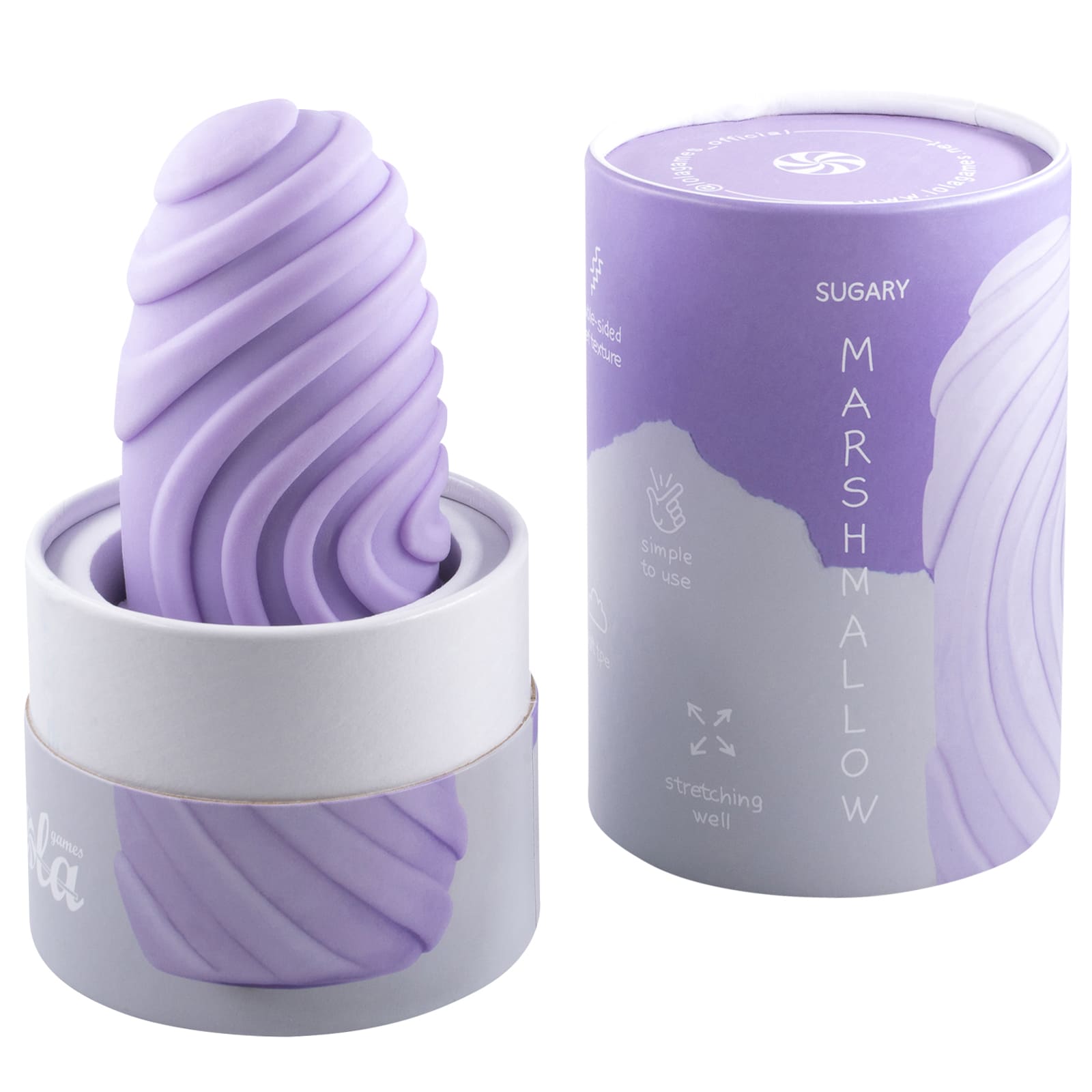 Lola Games Marshmallow Maxi Sugary, фиолетовый — фото 5