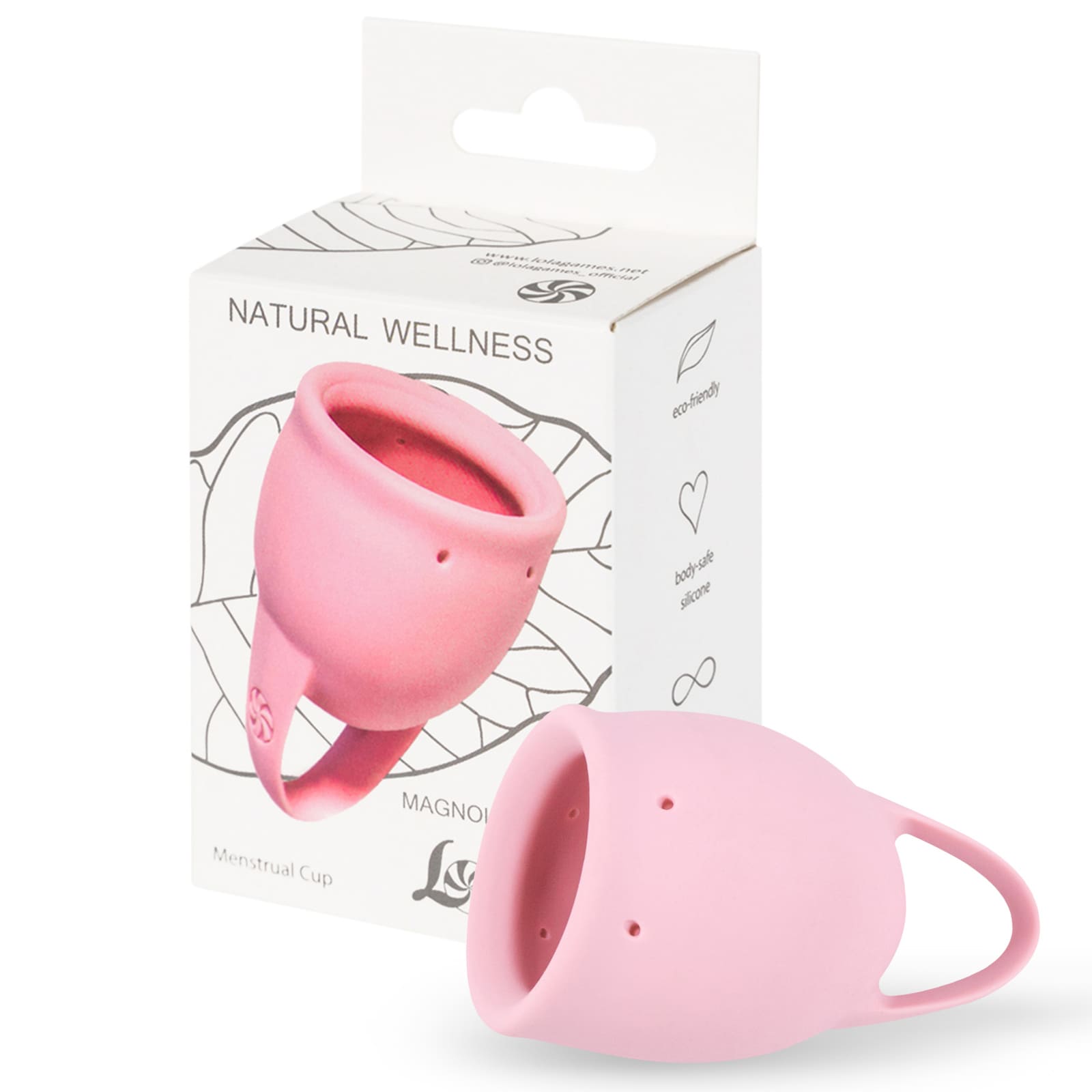 Lola Games Natural Wellness Magnolia 20 мл, светло-розовая