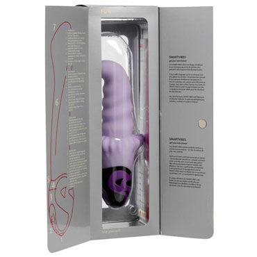 Fun Factory Stubby, светло-фиолетовый - Вибратор с контролем глубины проникновения - купить в секс шопе