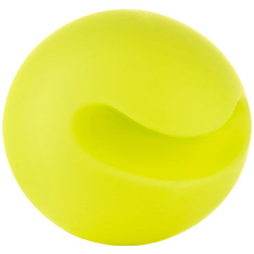 Fun Factory Fou, желтый - Компактный вибратор с турборежимом + зарядка - купить в секс шопе