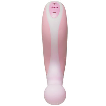 Fun Factory Delight, светло-розовый - Перезаряжаемый стимулятор клитора и точки G - купить в секс шопе