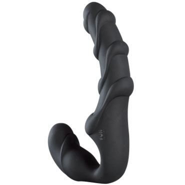Fun Factory Share XL, черный - Безремневой страпон внушительных размеров - купить в секс шопе