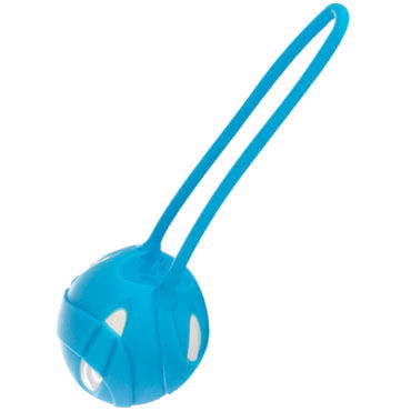 Fun Factory Smartballs Uno, голубой, Вагинальный шарик со смещенным центром тяжести