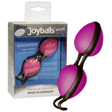 Joydivision Joyballs Secret, розовые, Вагинальные шарики эргономичной формы