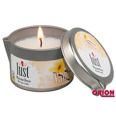 Lust Vanilla, 50 мл, Массажная свеча с ароматом ванили