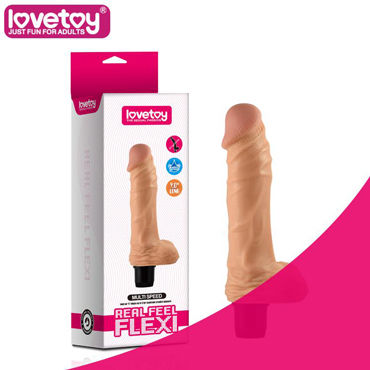 LoveToy Real Feel Flexi, 23 см, Супер реалистичный вибратор