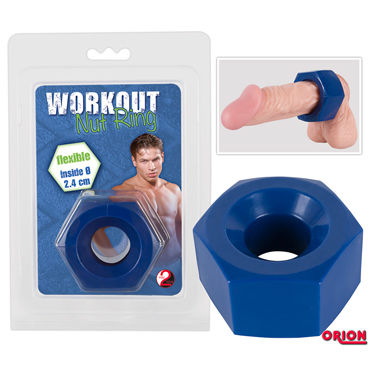 You2Toys Workout Nut Ring, Эластичное эрекционное кольцо