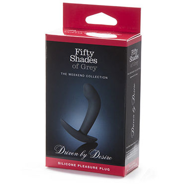 Fifty Shades of Grey Driven by Desire Silicone Butt Plug - Анальная втулка небольшого размера - купить в секс шопе