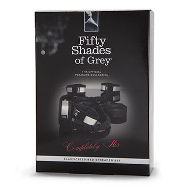 Fifty Shades of Grey Completely His Bed Spreader with Bungee Straps, Набор для фиксации на кровати с эластичными лентами и другие товары Fifty Shades of Grey с фото