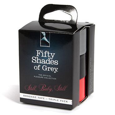 Fifty Shades of Grey Still Baby Still Bondage Tape - Набор из 3 бондажных лент разных цветов - купить в секс шопе