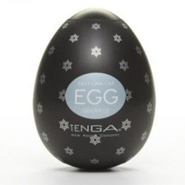 Tenga Egg Sparkle, Одноразовый мастурбатор с рельефом в виде снежинок