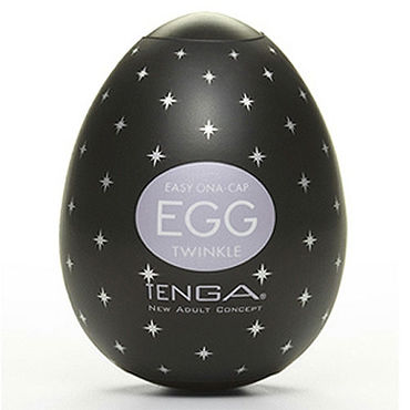 Tenga Egg Twinkle, Одноразовый мастурбатор с рельефом в виде звездочек