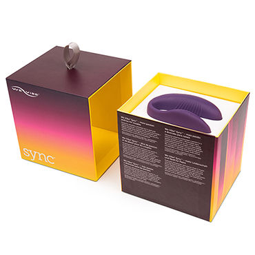We-Vibe Sync, фиолетовый, Вибратор для пар, подстраивающийся под анатомические особенности тела и другие товары We-Vibe с фото