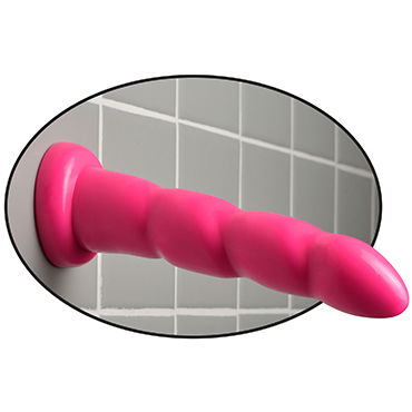 Pipedream Dillio Twister - Рельефный фаллоимитатор на присоске - купить в секс шопе