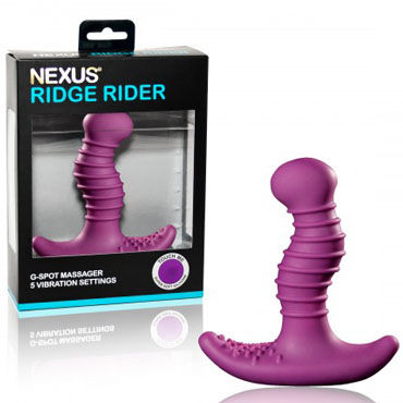 Nexus Ridge Rider, фиолетовый - Стимулятор простаты с пупырышками - купить в секс шопе