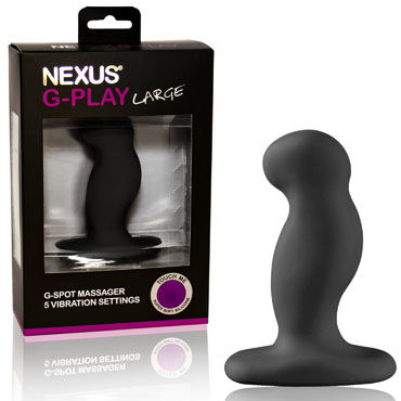 Nexus G-play Large, черный - Вибратор унисекс - купить в секс шопе