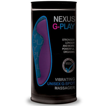 Nexus G-play Medium, черный - Водонепроницаемый вибратор унисекс - купить в секс шопе