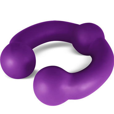 Nexus О, фиолетовый - Стимулятор простаты с фиксацией - купить в секс шопе