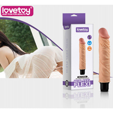 Lovetoy Real Feel Flexy - Гнущийся вибратор - купить в секс шопе