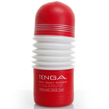 Tenga Rolling Head - Мастурбатор с вращающейся головкой - купить в секс шопе