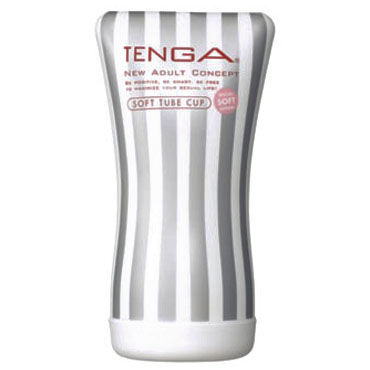 Tenga Soft Tube Soft, Нежнейший одноразовый мастурбатор для массажа