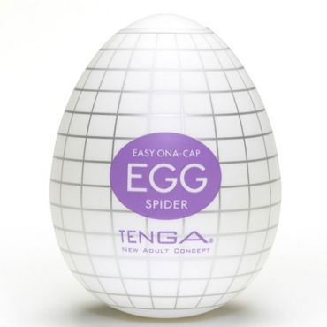 Tenga Egg Spider, Одноразовый мастурбатор с рельефом в виде сетки